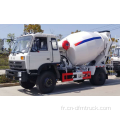 Camion malaxeur 6m3 avec châssis de camion 4X2